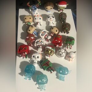 Star Wars Funko Mini Christmas Lot Of 24